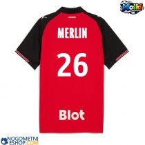 Moški Nogometni dresi Stade Rennais Quentin Merlin #26 Domači 2025-26 Kratek Rokav